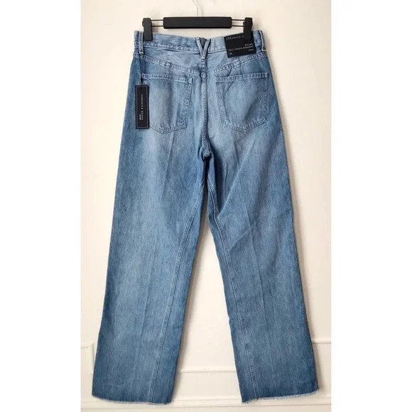 Veronica Beard Dylan Full Length Straight Jeans - Picture 4 of 8